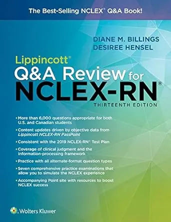 Lippincott Q&A Review For Nclex-R