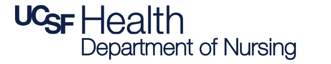 UCSF Health Department of Nursing Logo Navy