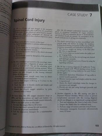 case study about spinal cord injury