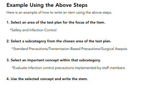 example using the above step