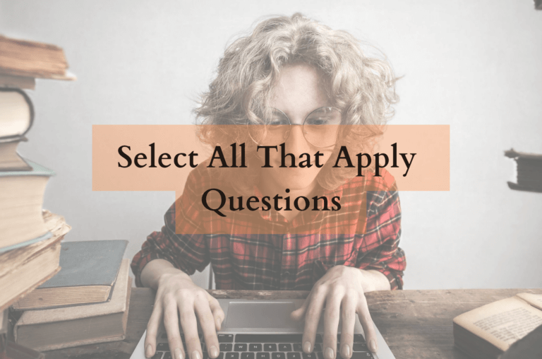 Select All That Apply Question in NCLEX